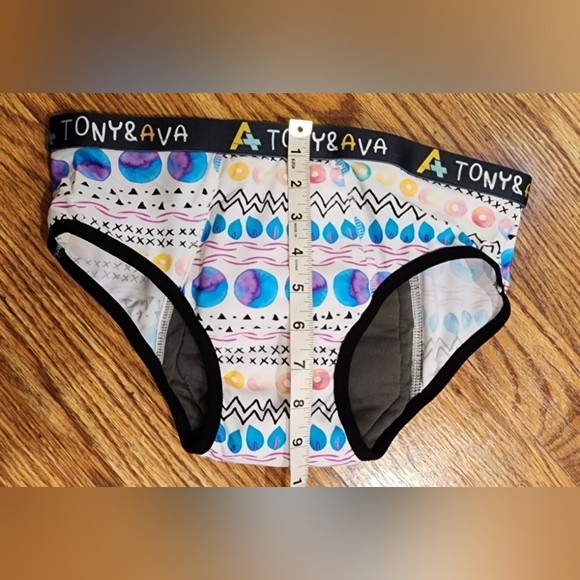 Tony & Ava Incontinence Panties Tween Bikini Briefs Pull Ups 2-Pack Size S - Picture 6 of 9
